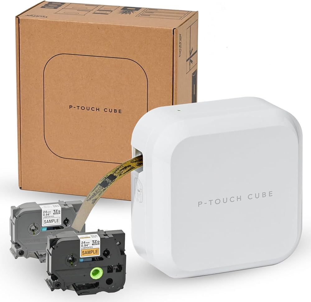 Amazon | ブラザー ラベルライター ピータッチキューブ PT-P710BT