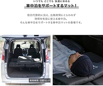 Amazon | FIELDOOR 車中泊マット 5cm厚 【Sサイズ/カーキ】 2個セット