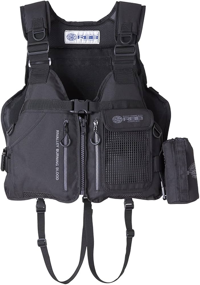 Amazon | 双進(SOSHIN) 7661 RBB ロックショアショートベスト ブラック