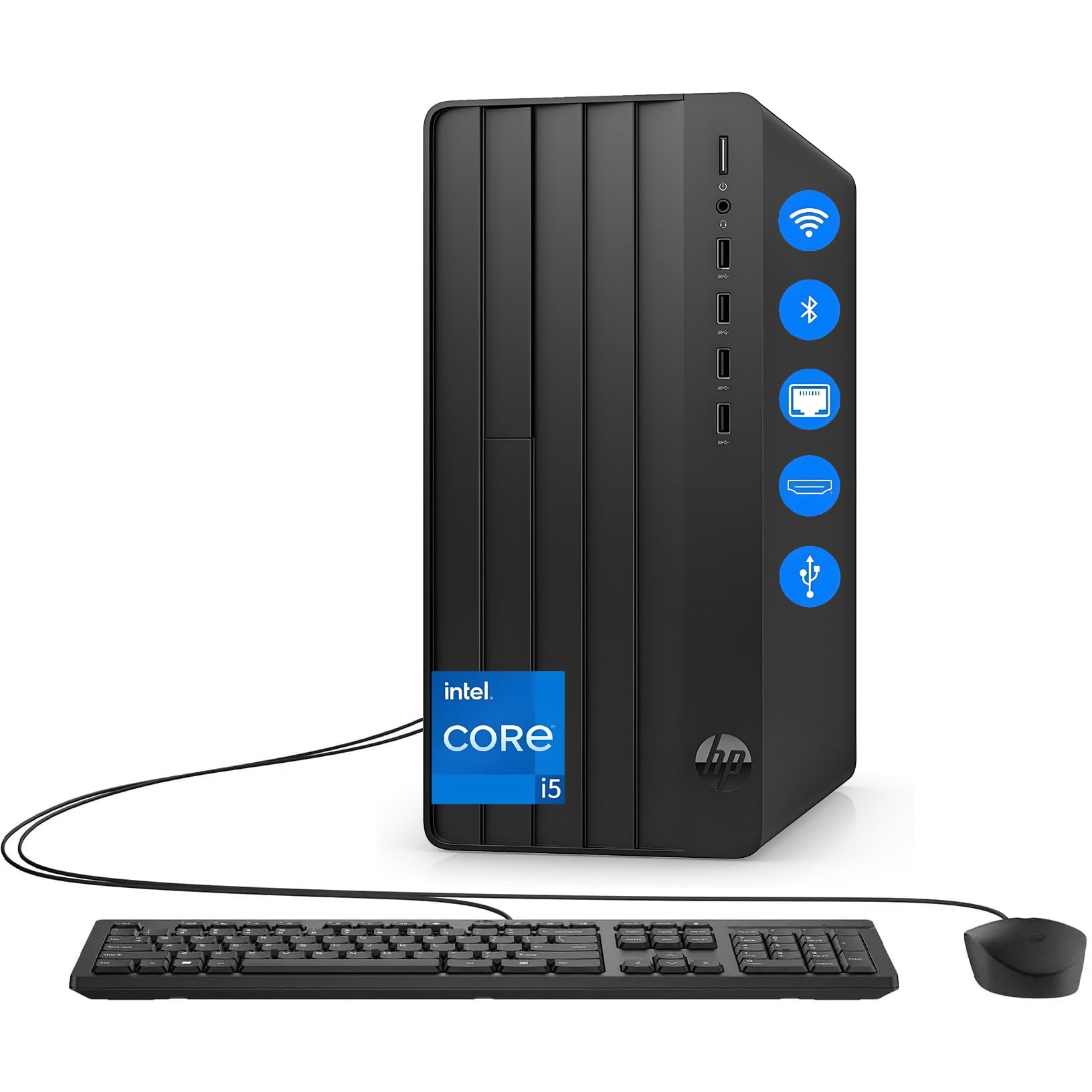 Amazon.com: HP Desktop Computer Tower PC, Intel 6-Core i5-12500