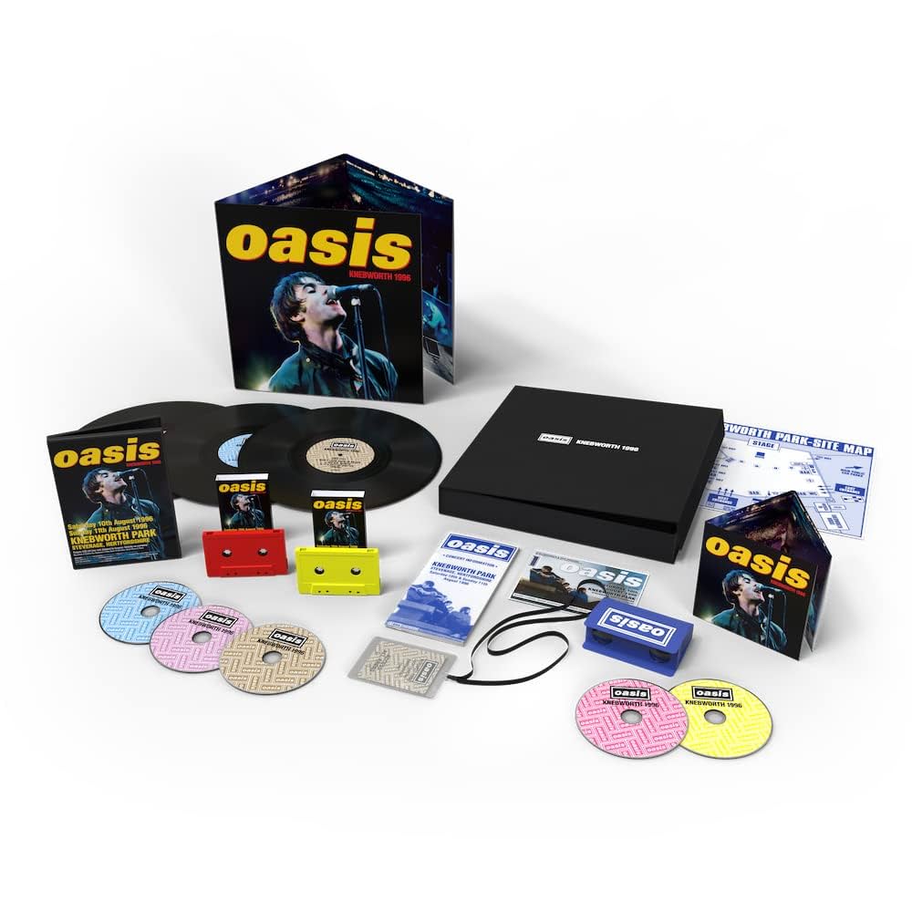 Amazon.com: Knebworth 1996 - Super Deluxe Boxset includes 2CD's