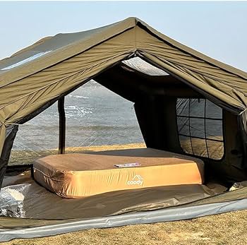 Amazon.co.jp: coody エアベッド AIR BLOCK (ベージュ, キングサイズ