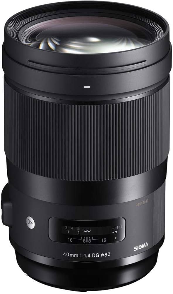 Amazon.co.jp: SIGMA 単焦点標準レンズ 40mm F1.4 DG HSM | Art A018
