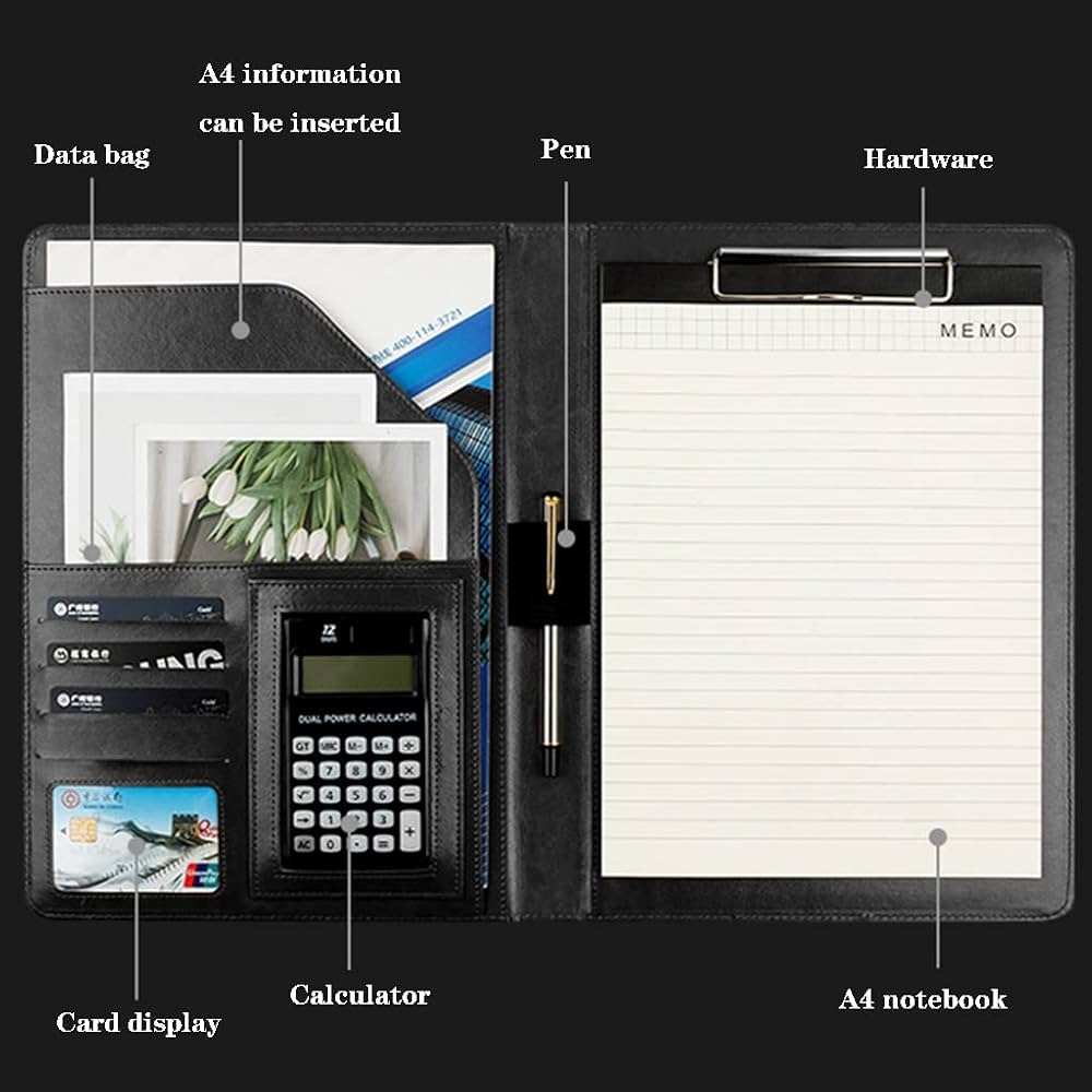 Organisateur De Portefeuille Avec Porte-cartes De Visite