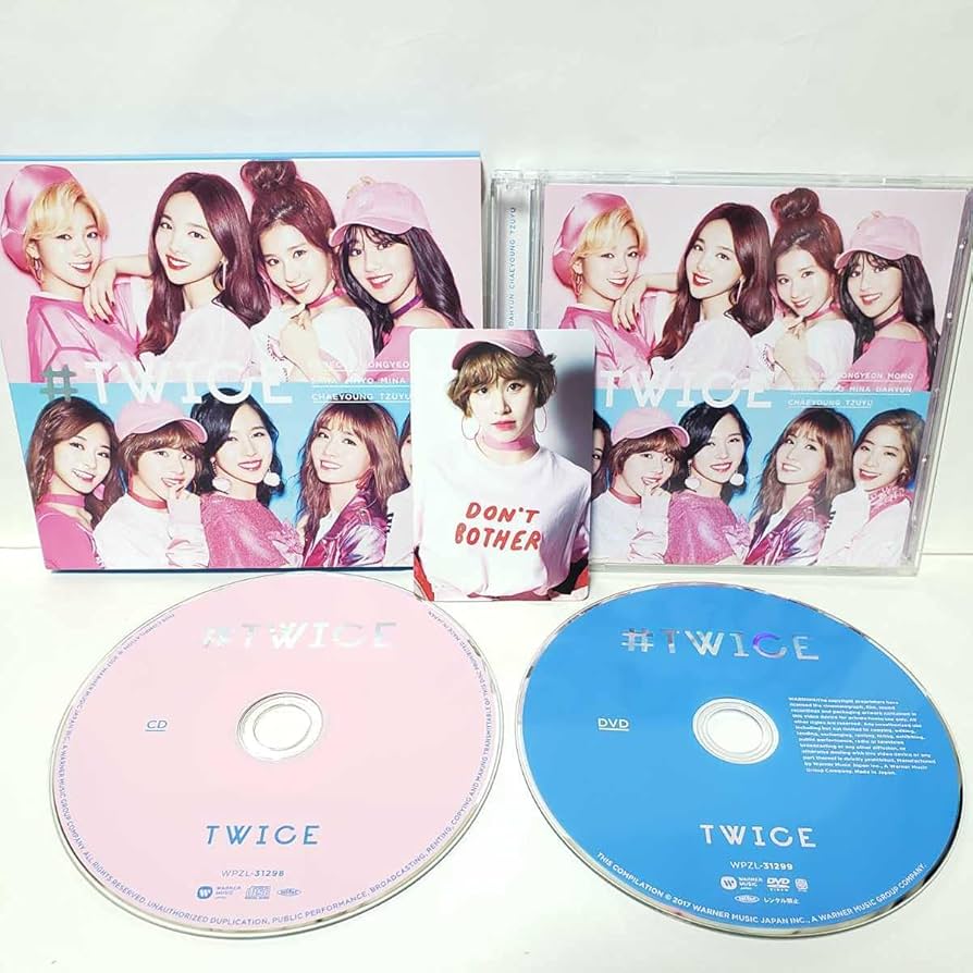 Amazon.co.jp: 【超貴重!!!】TWICE☆#TWICE☆初回限定盤B CD+DVD