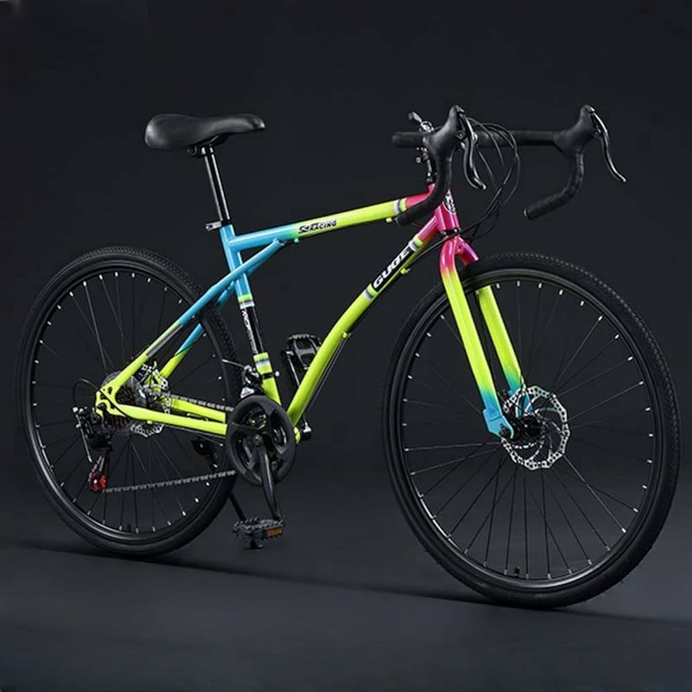 Amazon | Youluckロードバイク マウンテンバイク クロスバイク 700C