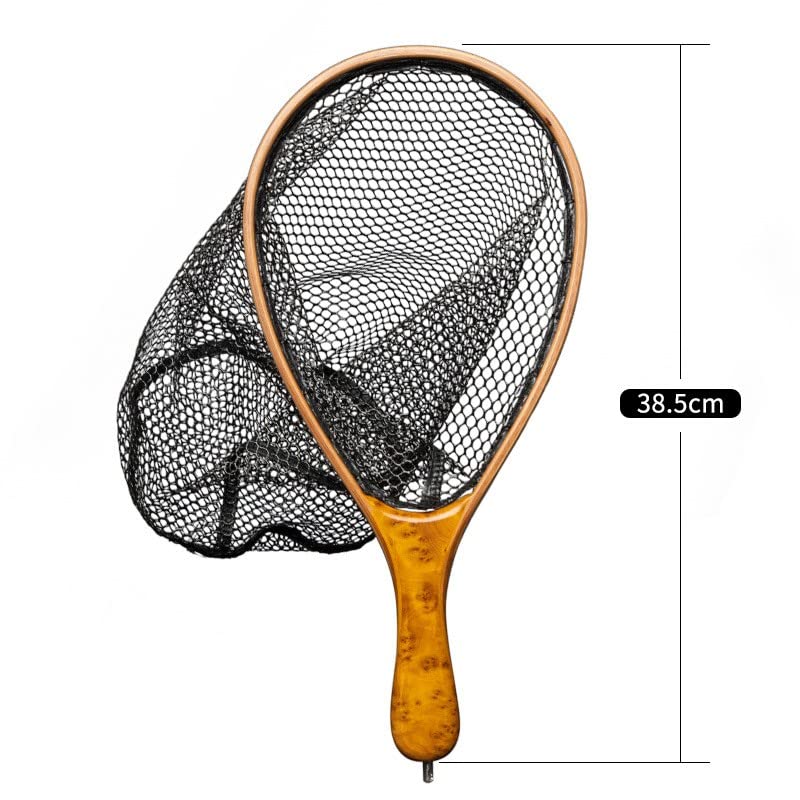 Amazon | 漁網フライフィッシングランディングネットトラウトネット