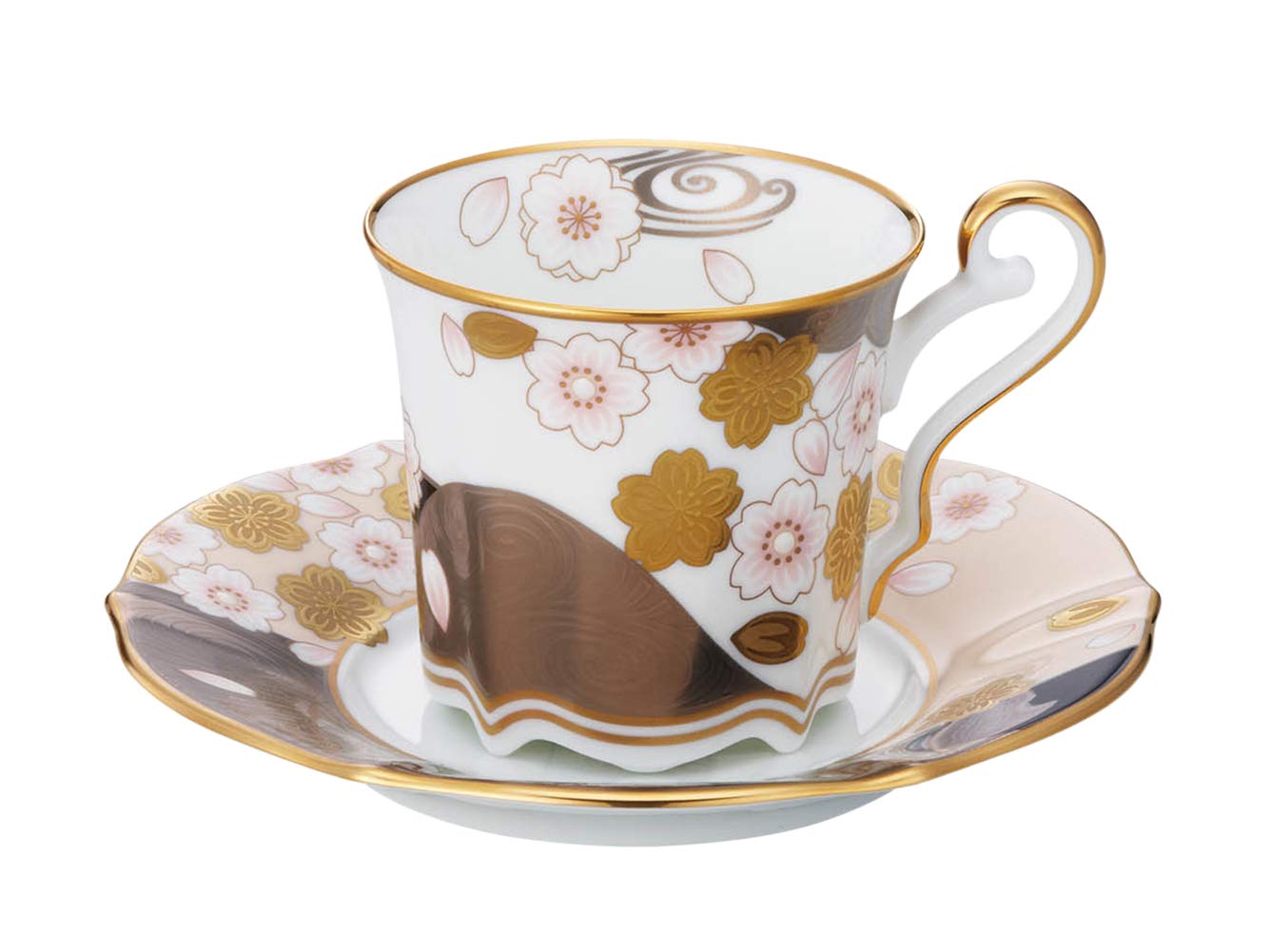 Amazon｜Noritake ノリタケ コーヒー カップ & ソーサー 200cc あや