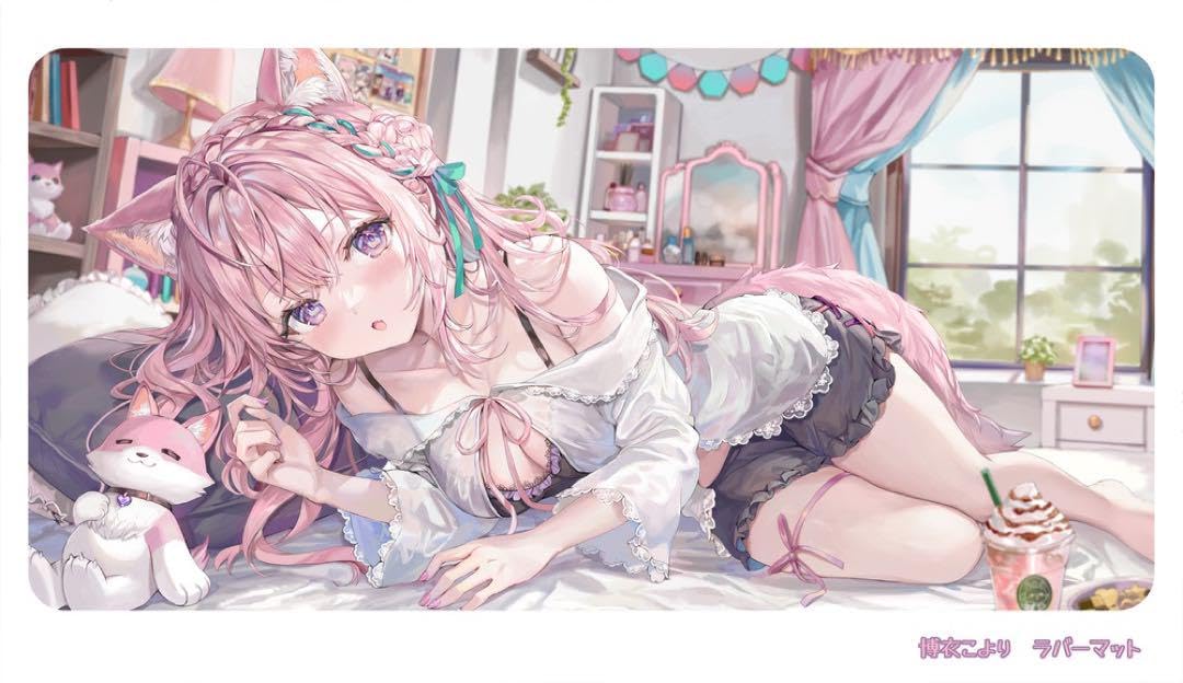 Amazon.co.jp: 博衣こより ラバーマット C102 さしみねこ屋 ももこ