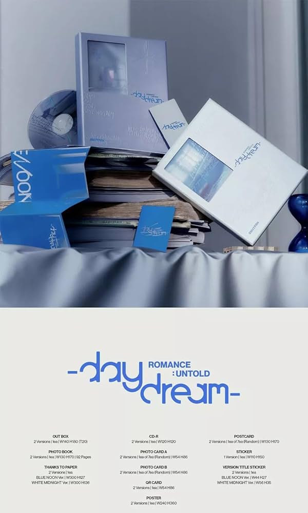 ENHYPEN ROMANCE : UNTOLD - DAYDREAM 2nd Repackage Album (WHITE