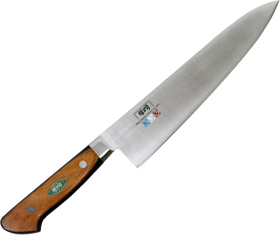 Amazon｜堺刀司 牛刀包丁 シルバー 刃渡り:約210mm MXM A-10127｜牛刀