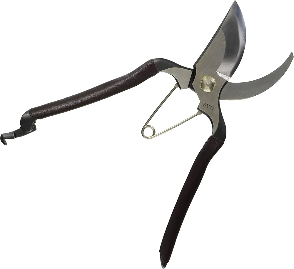 Amazon | 若狭屋 SYU 剪定鋏Pro 本革付 No.DX225 225mm | 園芸用はさみ