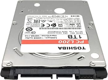 Amazon.com: Toshiba 1TB 5400RPM 128MB Cache SATA 6Gb/s (7mm) 2.5in