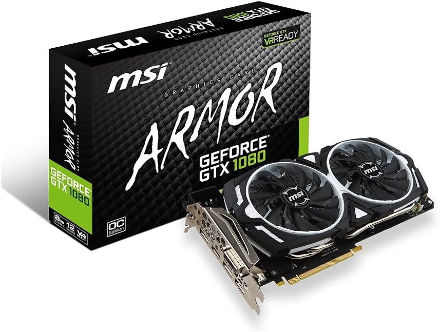 Amazon.com: MSI Gaming GeForce GTX 1080 8GB GDDR5X DirectX 12 VR