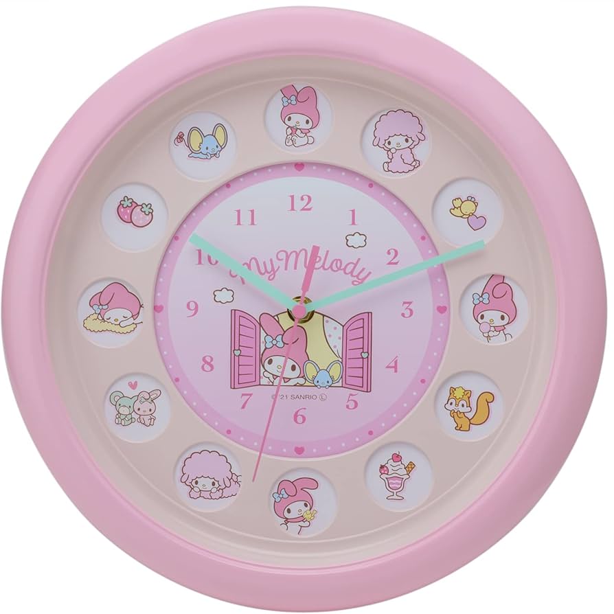 Amazon.co.jp: ティーズファクトリー(T'S Factory) 掛け時計 ピンク