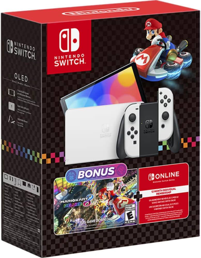 Amazon.com: Nintendo Switch™ – OLED Model Mario Kart™ 8 Deluxe