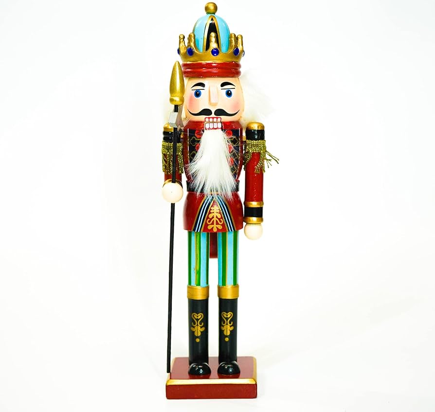Amazon｜クルミ割り人形 人形 木製 くるみ割り人形 ドイツスタイル