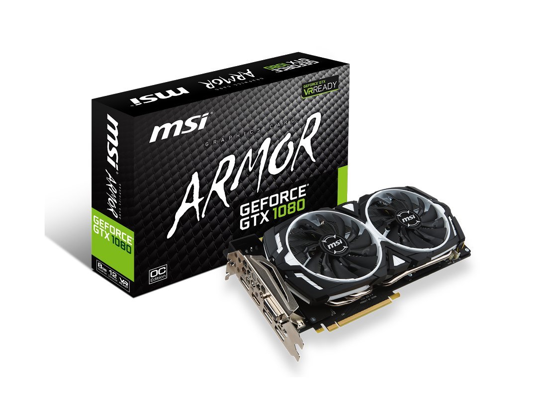 Amazon.com: MSI Gaming GeForce GTX 1080 8GB GDDR5X DirectX 12 VR