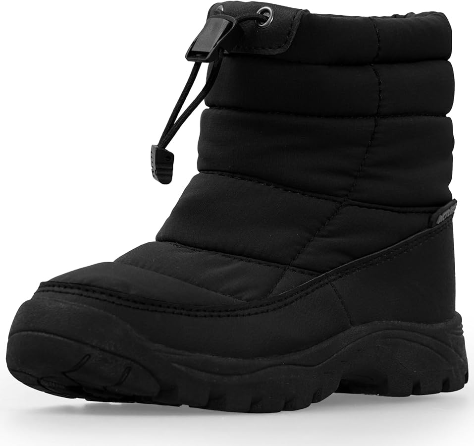 Amazon | [アクレイス] キッズ スノーブーツ 子供 スノーシューズ