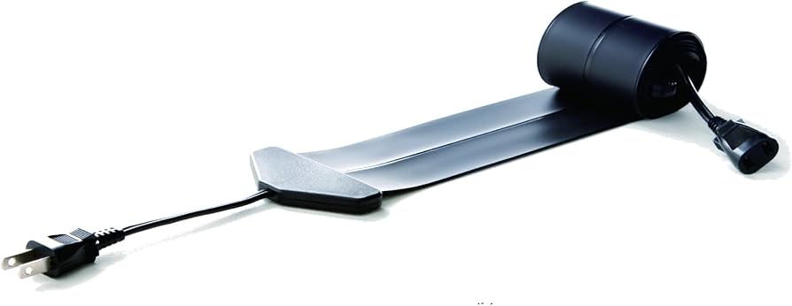 Amazon.co.jp: 薄さ0.9mmの電源延長コード【フラットコードキット】 2m