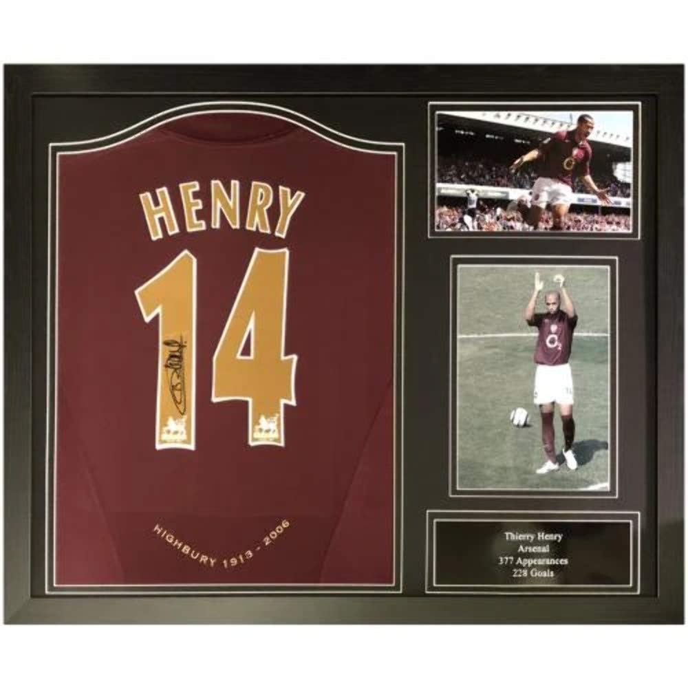 Amazon | 【All Star Signings】 ティエリ・アンリ 直筆サイン入り