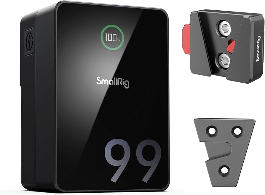 Amazon.com: SMALLRIG V Mount Battery VB99 Pro, 99Wh / 6800mAh V