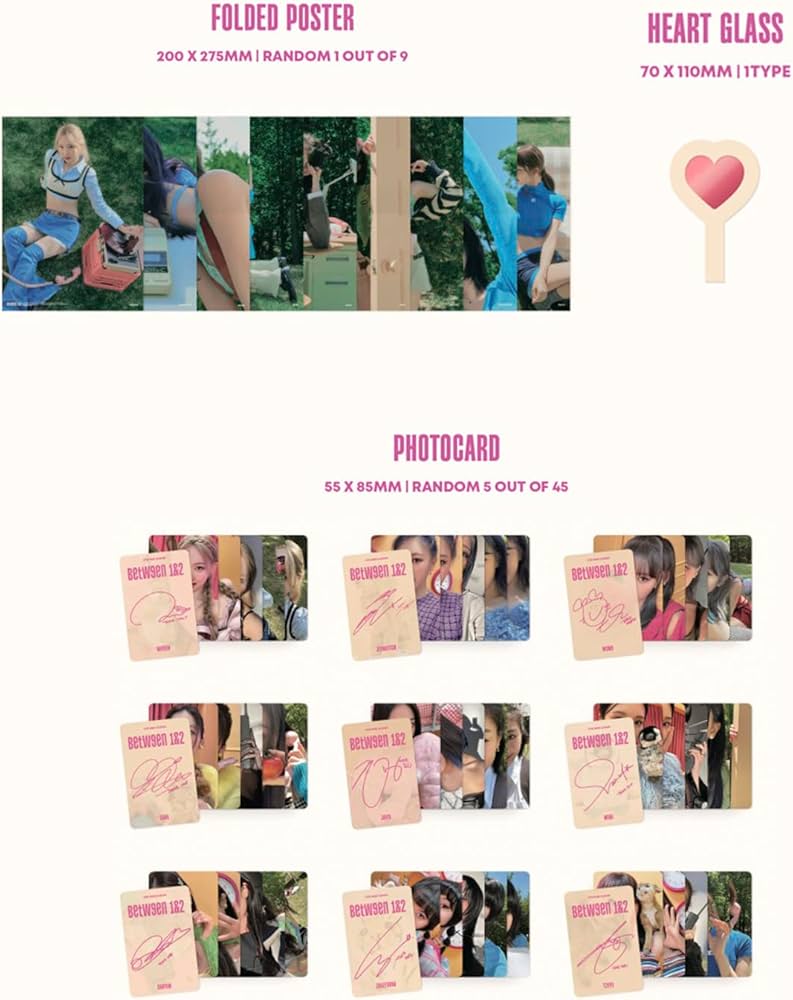 Amazon.com: TWICE - [BETWEEN 1&2] (Cryptography Ver.) Photobook +