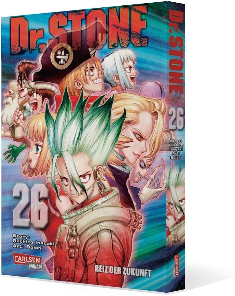 Amazon | Dr. Stone 26: Verrueckte Abenteuer, Action und
