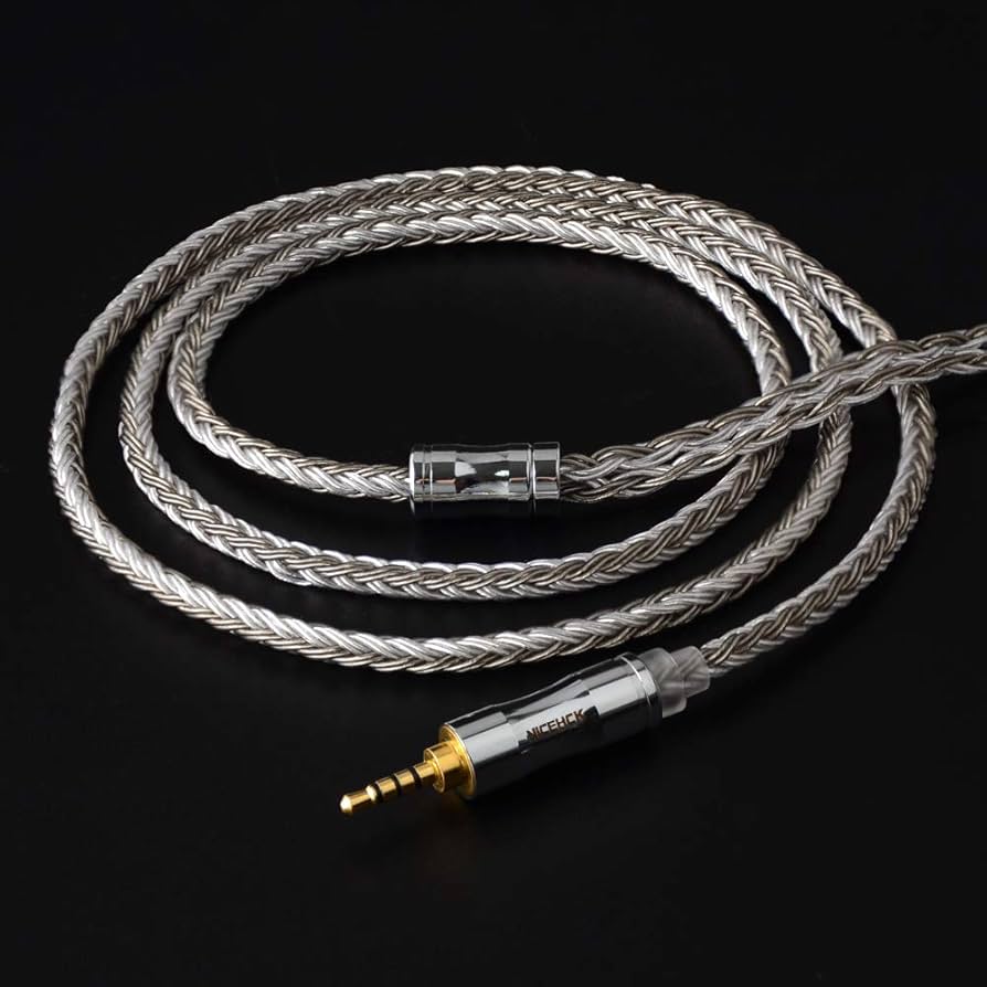 Amazon | NICEHCK C16-4 16芯 イヤホンケーブル 高純度銀メッキ銅 OFC