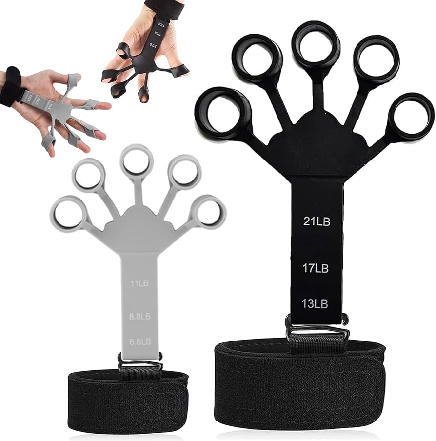 Amazon.co.jp: フィンガーパワー 握力 トレーニング 6つの抵抗レベル