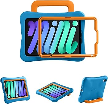 Amazon.com: LeiJue Kids Case for iPad mini 7 (A17 Pro) 2024 /iPad