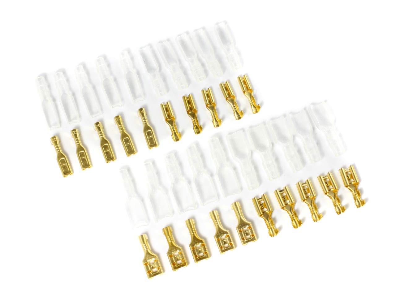 Amazon.co.jp: 金メッキタイプ 平型ファストン端子メス2種 187型[M