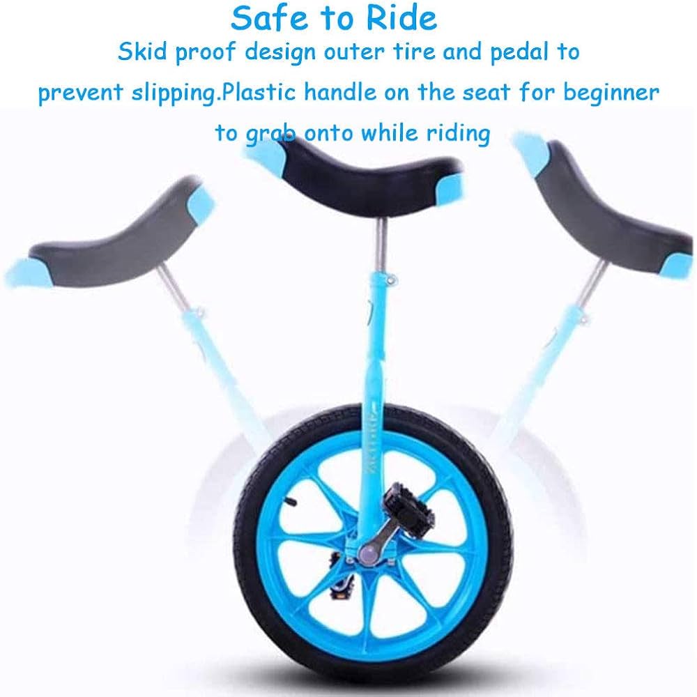 Amazon.co.jp: 16インチ滑り止め一輪車、大人用一輪車、快適なリリース