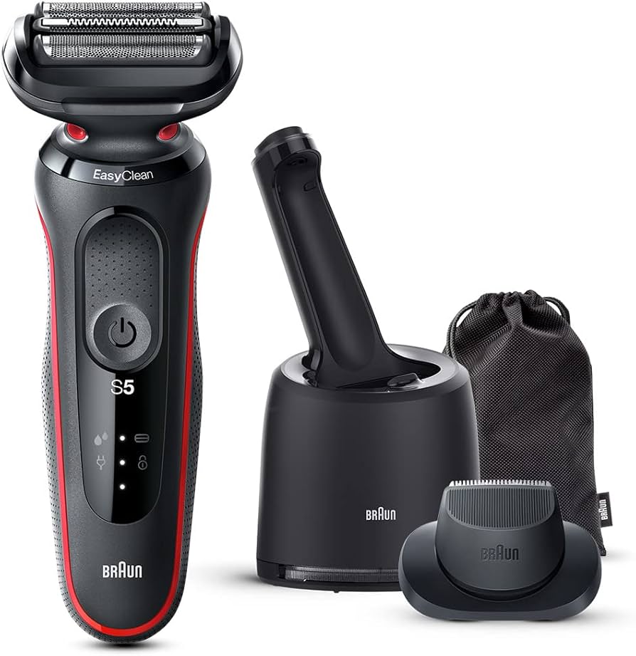 Amazon.co.jp: ブラウン 電気シェーバー シリーズ5 洗浄機付き 電動 髭