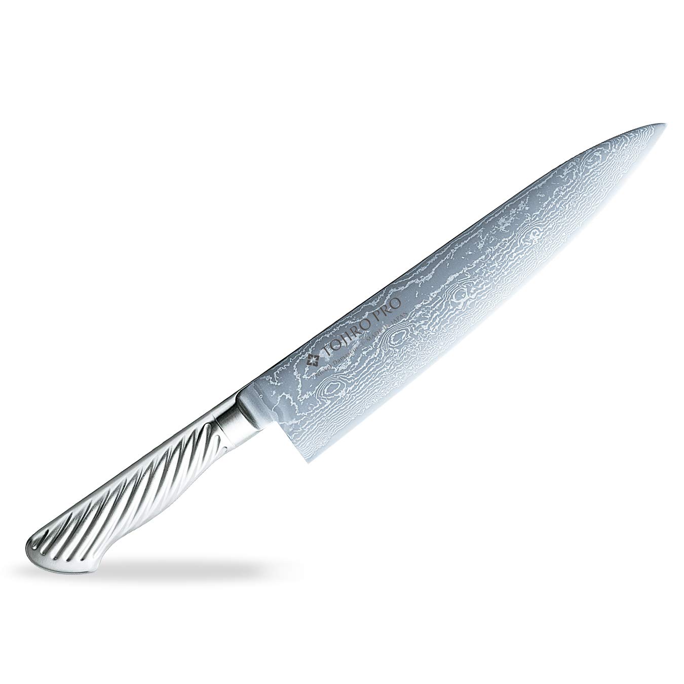 Amazon｜藤次郎プロ ニッケルダマスカス鋼 牛刀 240mm F-1033｜牛刀