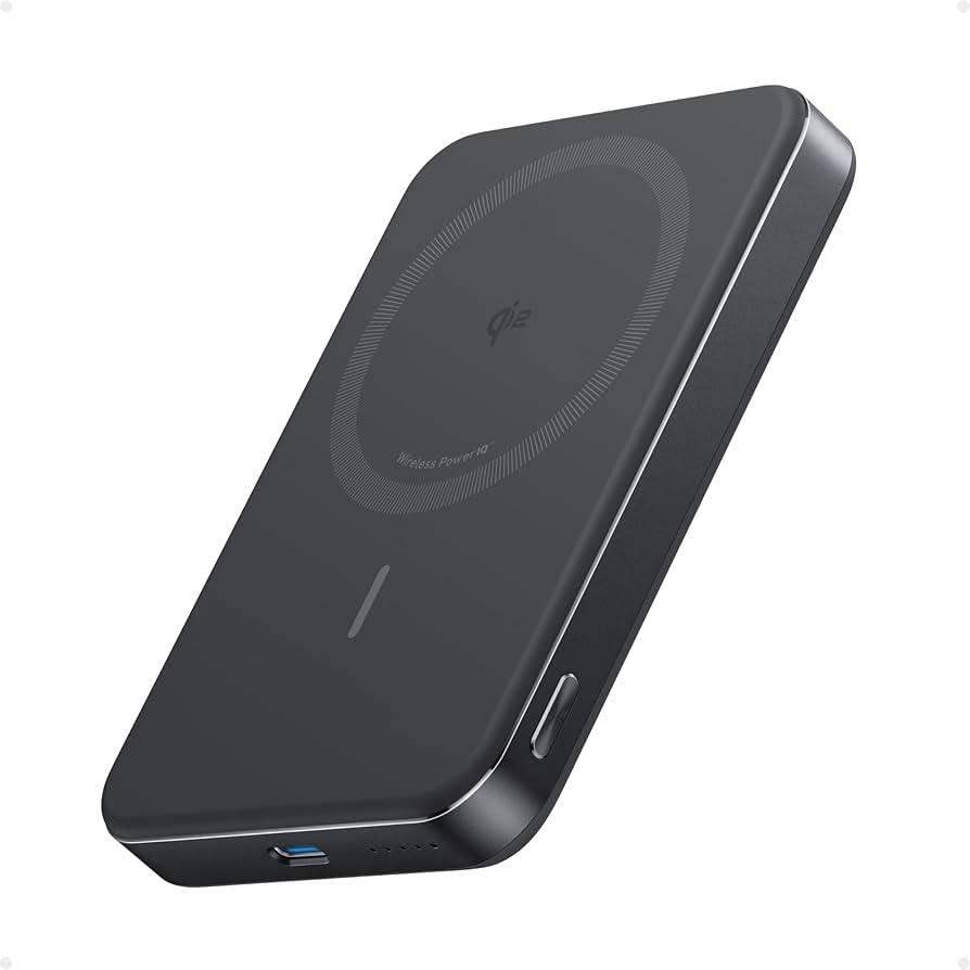 Anker MagGo Power Bank, Ultra-Slim 10,000mAh Magnetic Battery Pack