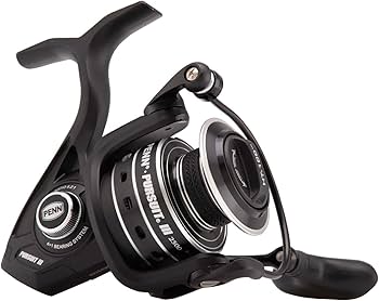 Amazon | Penn Pursuit IIIスピニングフィッシングリール、ブラック