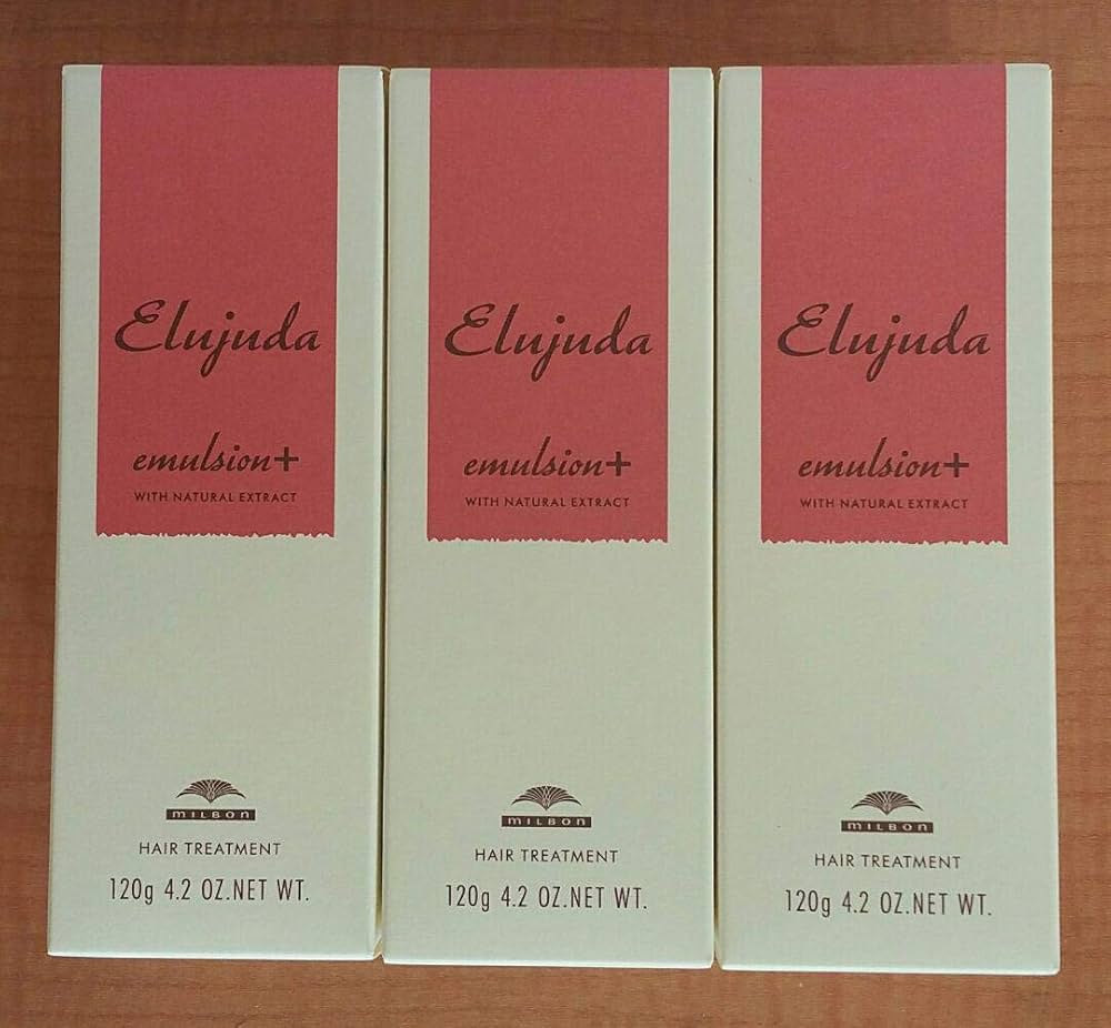 Amazon | ミルボン ディーセス エルジューダ エマルジョン+ 120g ×3本