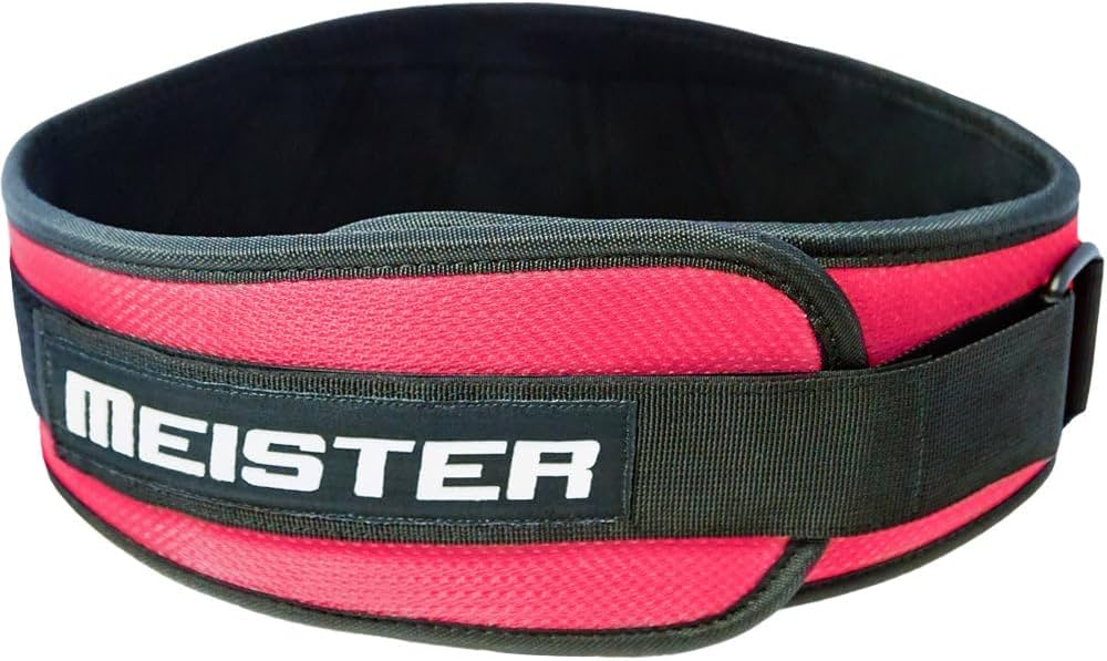 Amazon | Meister 起伏のあるネオプレン ウェイトリフティングベルト 6
