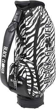 Amazon | ブラッククローバー ゼブラ キャディバッグ ホワイト