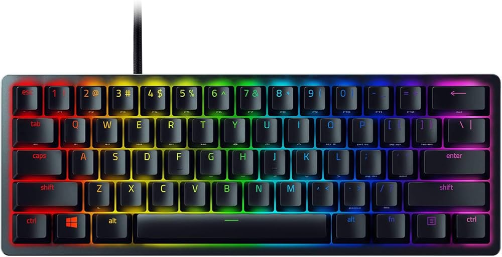 Amazon.in: Buy Razer Huntsman Mini 60% Gaming Keyboard: Fastest