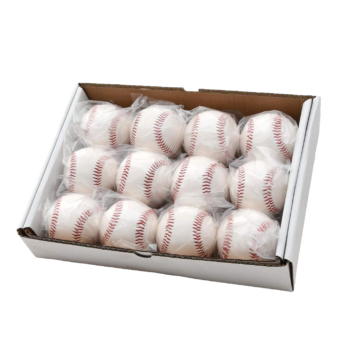 Amazon | 【12個入】サインボール 野球 硬式球 1ダース サイン用ボール