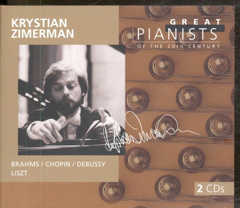 Johannes Brahms, Frederick Chopin, Claude Debussy, Krystian