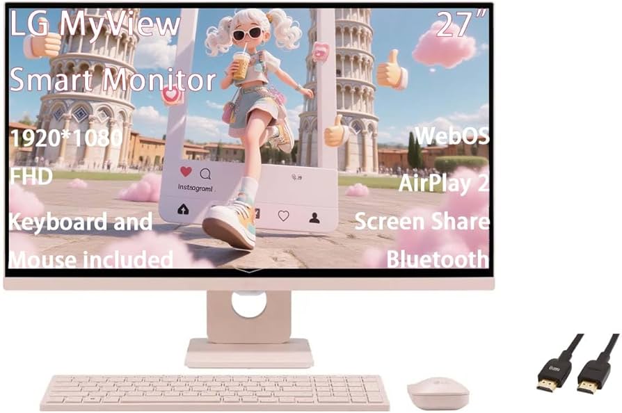 Amazon.com: LG MyView Smart Monitor 27 inch, with Wireless