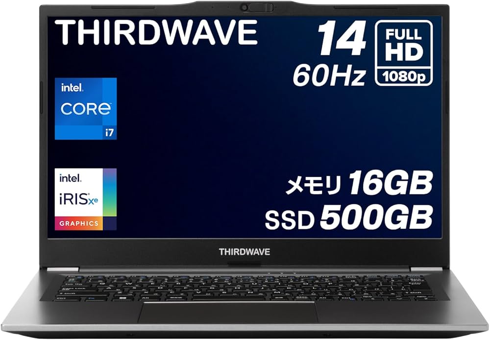 Amazon.co.jp: ノートPC パソコン THIRDWAVE F-14RP7 Core i7-1355U