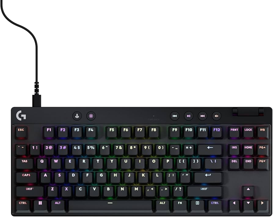 Amazon.com: Logitech G PRO X TKL Rapid Tenkeyless Wired Gaming