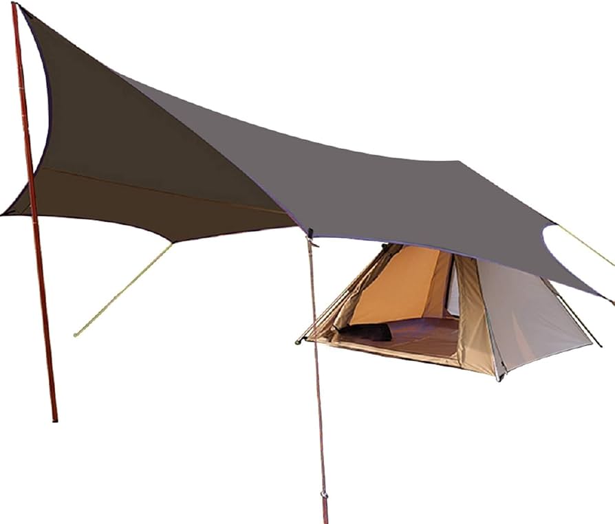 Amazon | TIANBOLANG タープ TC Tarp (4.3m*4m) 防水タープ