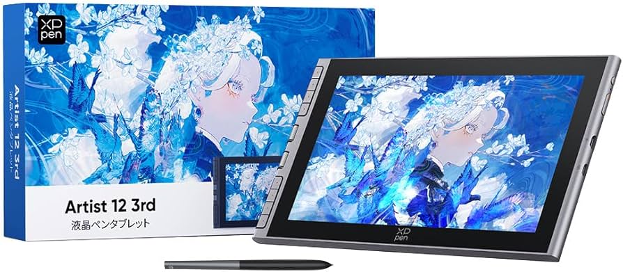 Amazon | 【日本限定】XPPen 液タブ Artist 12 3rd X4チップ搭載ペン