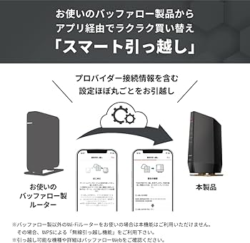Amazon | 【Amazon.co.jp限定】 バッファロー WiFi 無線LAN Wi-Fi 6