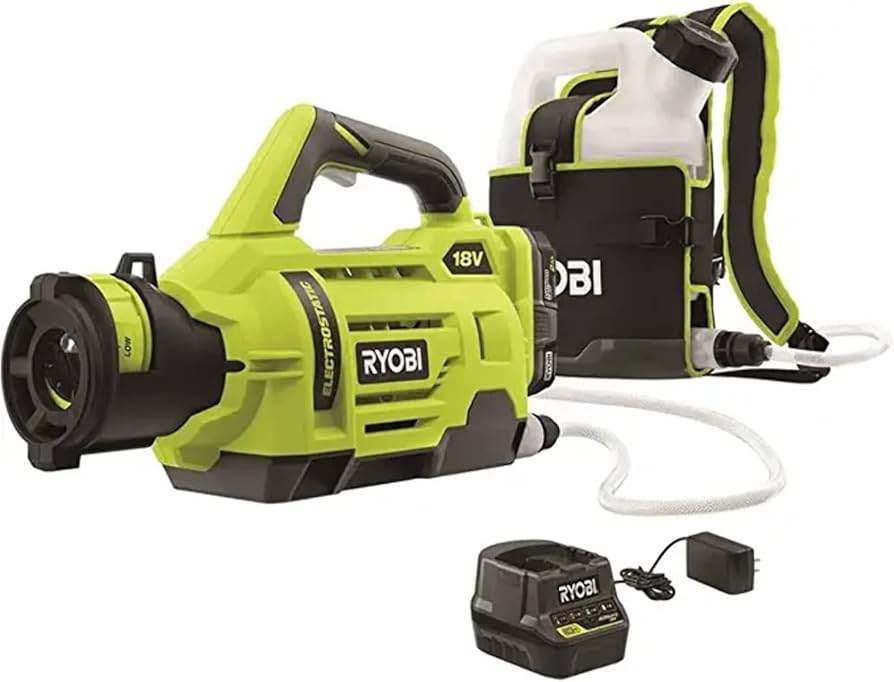 Amazon.com: RYOBI ONEAND 18V Cordless ELECTROSTATIC 1 GAL. Sprayer